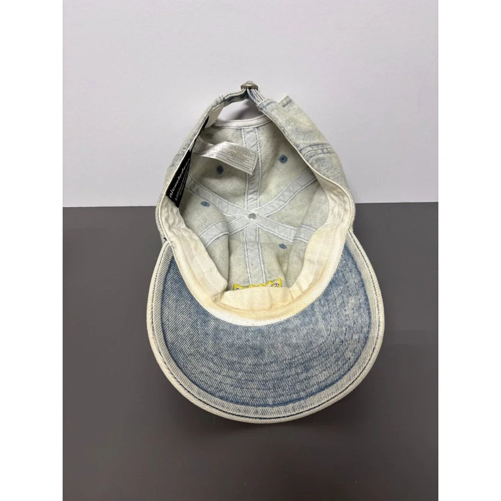 Rugrats‎ Nickelodeon Denim Blue Acid Wash Strapback Hat Cap 2019 Viacom Used